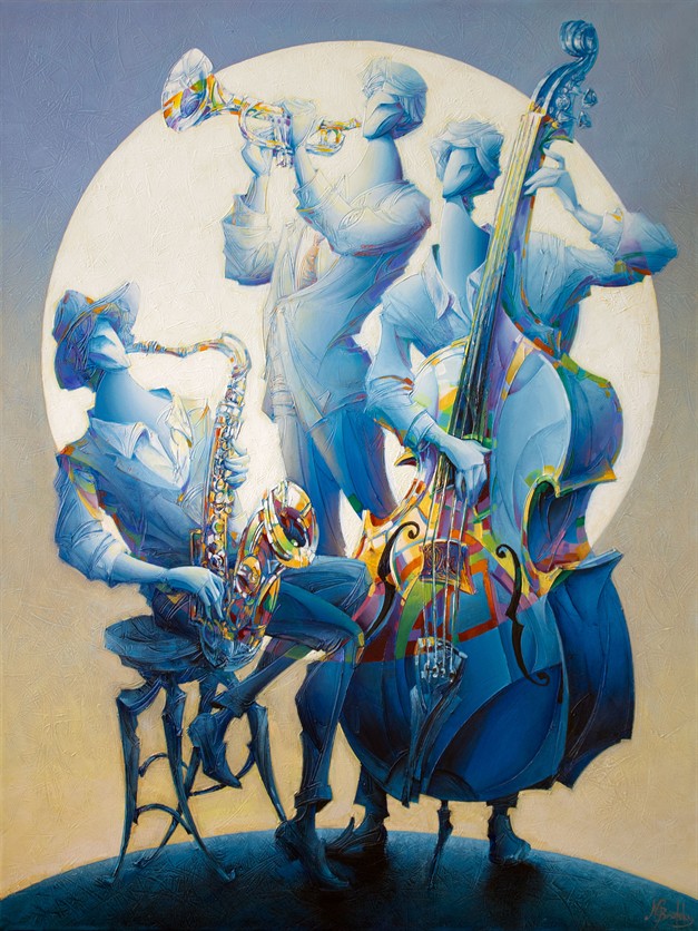 Size: 48 H x 36 W in (122 x 91 cm)
Acrylic on Canvas. 2025