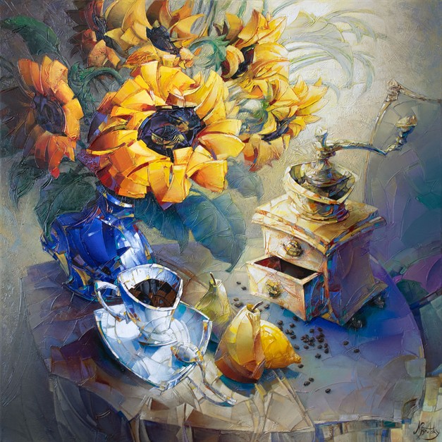 Size: 40 H x 40 W in (102 x 102 cm)
Acrylic on Canvas. 2026