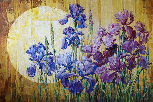 Size: 40 H x 60 W in (152 x 101 cm)
Acrylic on Canvas